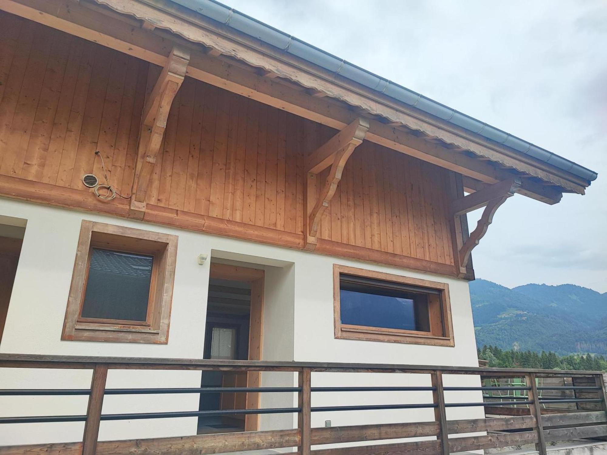 Duplex 2 Chambres Avec Grande Terrasse, Animaux Acceptes, A Samoens - Fr-1-642-77 Екстериор снимка