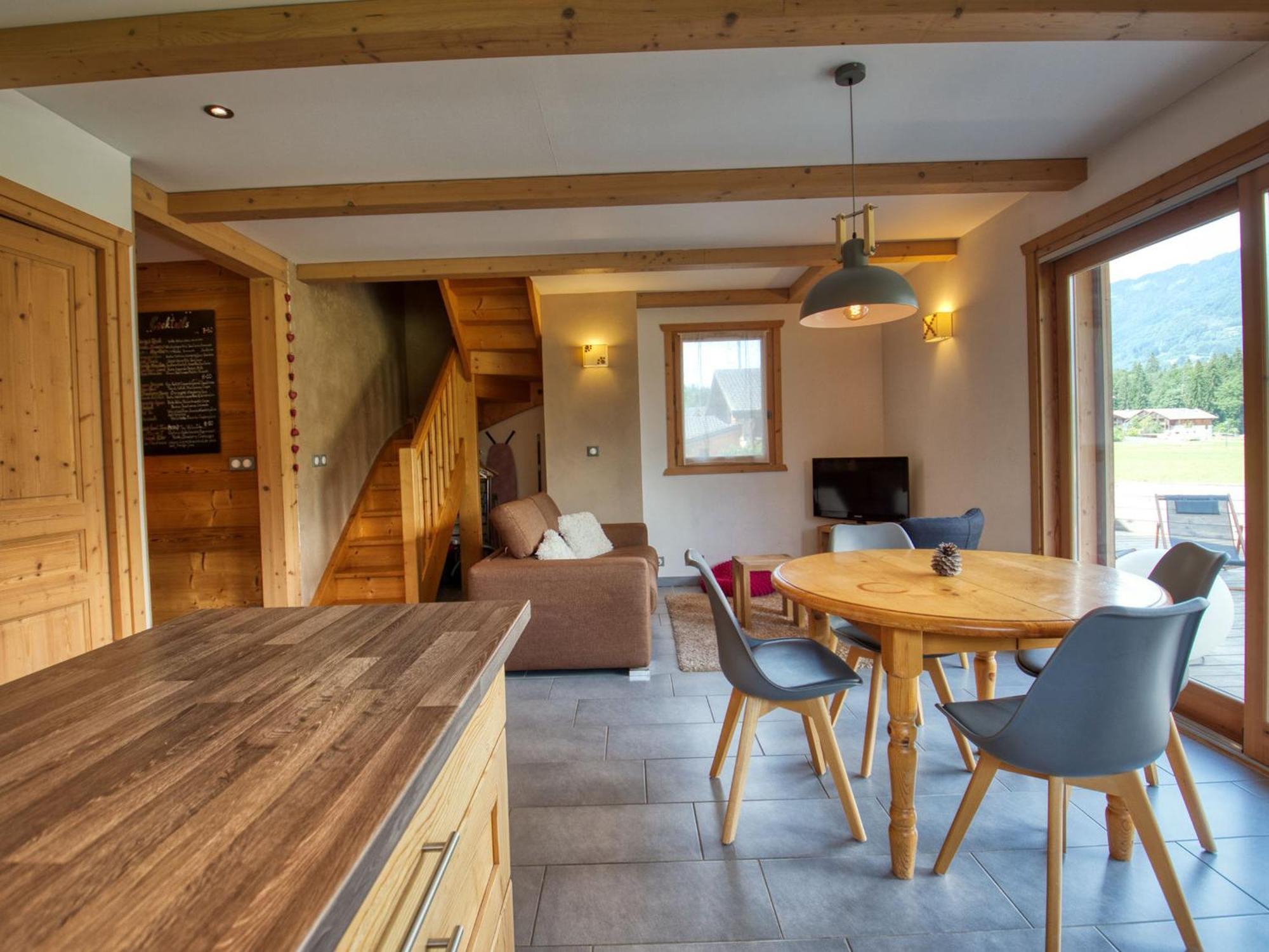 Duplex 2 Chambres Avec Grande Terrasse, Animaux Acceptes, A Samoens - Fr-1-642-77 Екстериор снимка